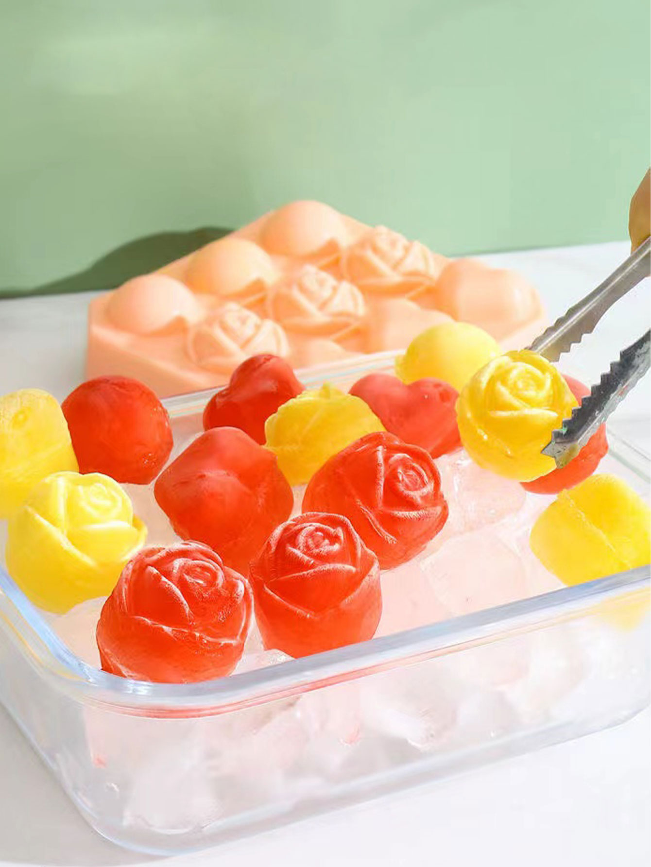 แม่พิมพ์น้ำแข็งทรงกลมรูปดอกกุห - Ice Mold Sphere บทวิจารณ์และราคา
