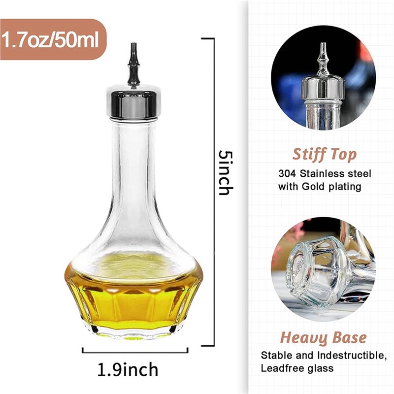 ชุดขวดบิตเตอร์ 9 ขวด ขนาด 1.7  - Bitters Bottle Set บทวิจารณ์และราคา